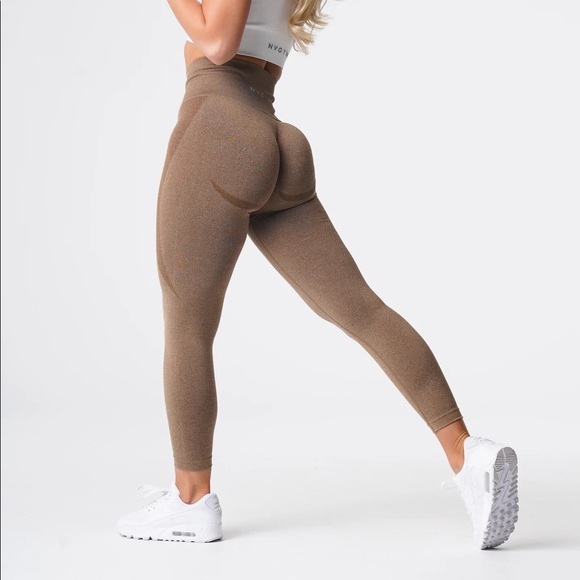 Mocha seamless NVGTN leggings BRAND NEW - Picture 3 of 3